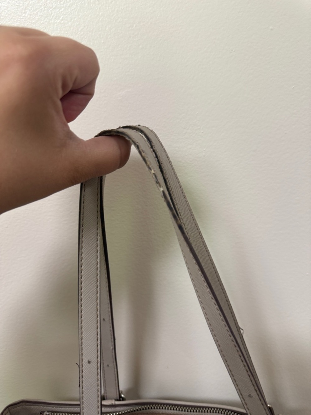 Anne Klein Classic Gray Women’s Tote Bag - Structured Everyday Handbag - Picture 13 of 13